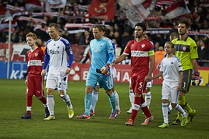 Lars Jacobsen (FC Kbenhavn), Sven Ulreich (VfB Stuttgart), Kim Christensen (FC Kbenhavn), Serdar Tasci (VfB Stuttgart)