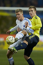 Andreas Cornelius (FC Kbenhavn), Martin Albrechtsen (Brndby IF)