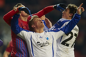 Andreas Cornelius (FC Kbenhavn), Thomas Delaney (FC Kbenhavn)