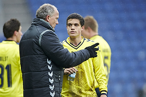 Patrick Da Silva (Brndby IF), Bent Christensen Arense, assistenttrner (Brndby IF)