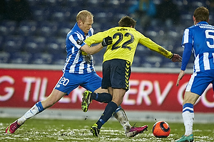 Hans Henrik Andreasen (Esbjerg fB), Mathias Gehrt (Brndby IF)