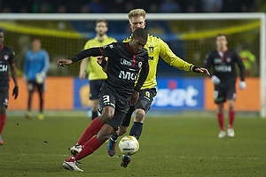 Kolja Afriyie (FC Midtjylland), Simon Makienok Christoffersen (Brndby IF)