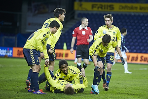 Martin Albrechtsen, mlscorer (Brndby IF), Dario Dumic (Brndby IF), Patrick Da Silva (Brndby IF), Riza Durmisi (Brndby IF), Quincy Antipas (Brndby IF)