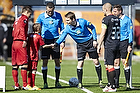 Jens Maae, dommer, Nikolaj Stokholm, anfrer (FC Nordsjlland)