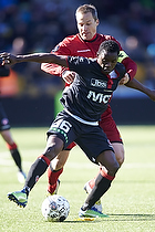 Rilwan Olanrewaju Hassan (FC Midtjylland), Nikolaj Stokholm, anfrer (FC Nordsjlland)