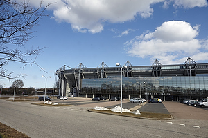 Brndby Stadion i solen