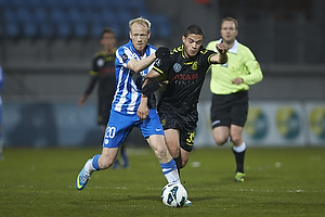 Patrick Da Silva (Brndby IF), Hans Henrik Andreasen, anfrer (Esbjerg fB)