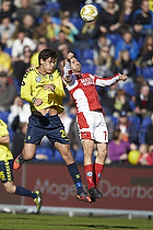 Dario Dumic, anfrer (Brndby IF), Christian Holst (Silkeborg IF)