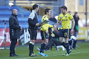 Auri Skarbalius, cheftrner (Brndby IF), Mathias Gehrt (Brndby IF), Jan Kristiansen (Brndby IF)