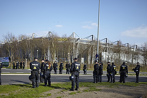Politiet ved Brndby Stadion