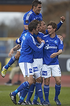 Patrick Mortensen, mlscorer (Lyngby BK), Ryan Johnson Laursen (Lyngby BK), Yussuf Y. Poulsen (Lyngby BK), Mathias Tauber (Lyngby BK)
