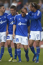 Patrick Mortensen, mlscorer (Lyngby BK), Ryan Johnson Laursen (Lyngby BK), Yussuf Y. Poulsen (Lyngby BK)