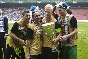 Steffen Ernemann (Esbjerg fB), Magnus Lekven, pokalfighter (Esbjerg fB), Nicolai Hgh (Esbjerg fB), Lukas Hradecky (Esbjerg fB)