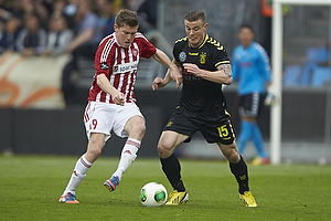 Mikkel Thygesen (Brndby IF), Sren Frederiksen, anfrer (Aab)