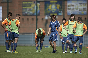 Thomas Frank, cheftrner (Brndby IF), Martin rnskov (Brndby IF), Mikkel Thygesen (Brndby IF)