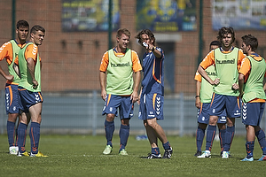 Thomas Frank, cheftrner (Brndby IF), Martin Albrechtsen (Brndby IF), Martin rnskov (Brndby IF), Mikkel Thygesen (Brndby IF), Dario Dumic (Brndby IF)