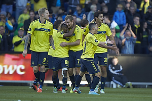 Quincy Antipas (Brndby IF), Thomas Kahlenberg (Brndby IF), Dario Dumic (Brndby IF), Simon Makienok Christoffersen (Brndby IF)