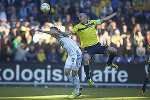 Mikkel Thygesen, anfrer (Brndby IF), Nicolai Jrgensen (FC Kbenhavn)