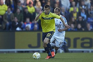 Ferhan Hasani (Brndby IF), Daniel Omoya Braater (FC Kbenhavn)