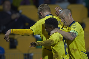 Simon Makienok Christoffersen, mlscorer (Brndby IF), Quincy Antipas (Brndby IF), Mikkel Thygesen, anfrer (Brndby IF)