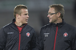 Jeppe Curth (FC Midtjylland), Claus Steinlein, direktr (FC Midtjylland)