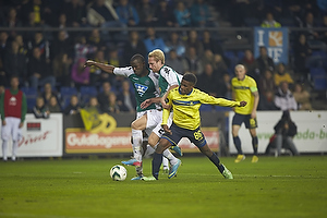 Babajide Ogunbiyi (Viborg FF), Jonas Thorsen (Viborg FF), Quincy Antipas (Brndby IF)