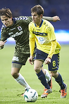 Alexander Szymanowski (Brndby IF), Alexander Juel Andersen (Agf)