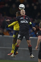 Quincy Antipas (Brndby IF), Kristian Bak Nielsen, anfrer (FC Midtjylland)