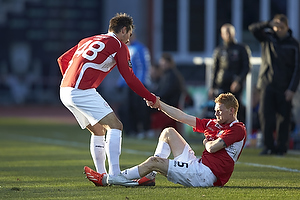 Oliver Lund (FC Vestsjlland), Alexander Juel Andersen (Agf)