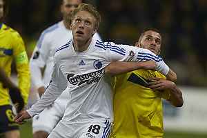 Riza Durmisi (Brndby IF), Nicolai Jrgensen (FC Kbenhavn)