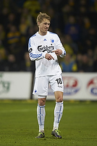 Nicolai Jrgensen (FC Kbenhavn) signalere udskiftning til bnken