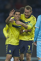 Riza Durmisi, anfrer (Brndby IF), Thomas Kahlenberg, anfrer (Brndby IF)