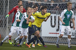 Dario Dumic (Brndby IF), Christopher Poulsen (Viborg FF), Thomas Dalgaard (Viborg FF)