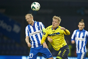 Hans Henrik Andreasen, anfrer (Esbjerg fB), Simon Makienok Christoffersen (Brndby IF)