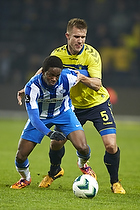 Mushaga Bakenga (Esbjerg fB), Martin Albrechtsen (Brndby IF)