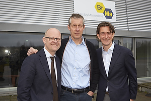 Per Rud, sportschef (Brndby IF), Kim Vilfort, talentchef (Brndby IF), Thomas Frank, cheftrner (Brndby IF)