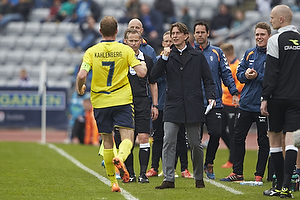 Thomas Kahlenberg, anfrer og mlscorer (Brndby IF), Thomas Frank, cheftrner (Brndby IF)