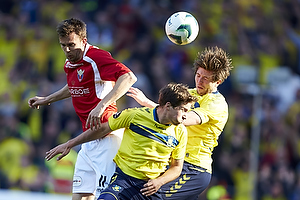Andrew Hjulsager (Brndby IF), Dennis Srensen (FC Vestsjlland), Martin rnskov (Brndby IF)