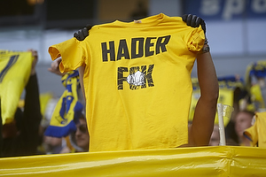 Hader FCK trykt p en brndbyfans t-shirt