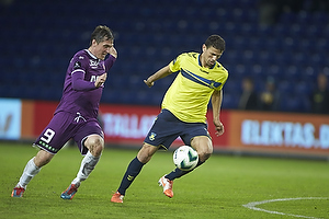 Khalid Boulahrouz (Brndby IF), Morten Duncan Rasmussen (FC Midtjylland)