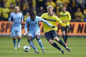 Adama Tamboura (Randers FC), Simon Makienok Christoffersen (Brndby IF)