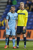 Mads Fenger, anfrer (Randers FC), Simon Makienok Christoffersen (Brndby IF)