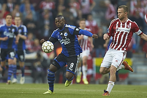 Igor Vetokele (FC K�benhavn), Rasmus W�rtz, anf�rer (Aab)