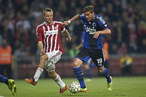 Rasmus W�rtz, anf�rer (Aab), Rurik Gislason (FC K�benhavn)