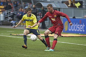 Alexander Szymanowski (Brndby IF), Kim Aabech (FC Nordsjlland)