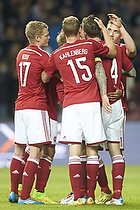 Thomas Kahlenberg (Danmark), Daniel Agger, mlscorer (Danmark), Kasper Kusk (Danmark)