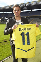 Johan Elmander (Brndby IF) med trje nr. 11