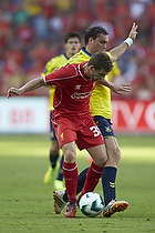 Johan Elmander (Brndby IF), Jon Flanagan (Liverpool FC)