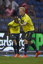 Lebogang Phiri, mlscorer (Brndby IF), Simon Makienok Christoffersen (Brndby IF)