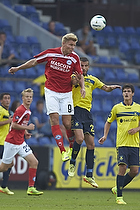 Morten Beck (Silkeborg IF), Ferhan Hasani (Brndby IF)
